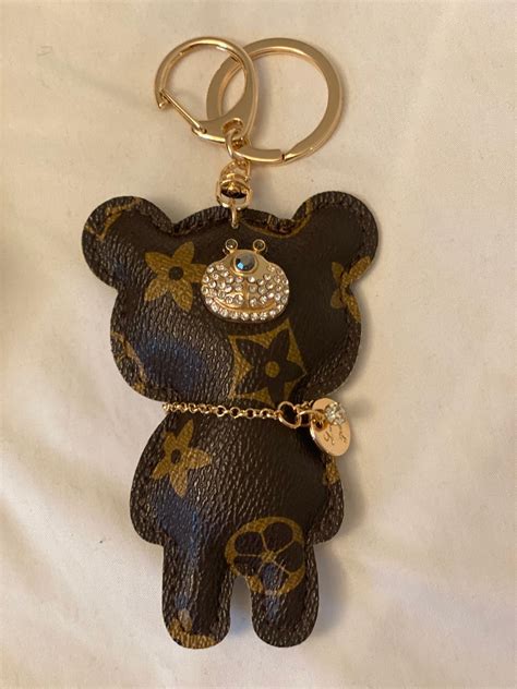 louis vuitton bear keychain